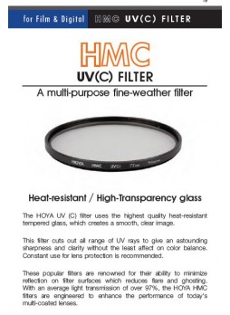 Hoya Digital Multicoated HMC UV(C) Filter 82mm
